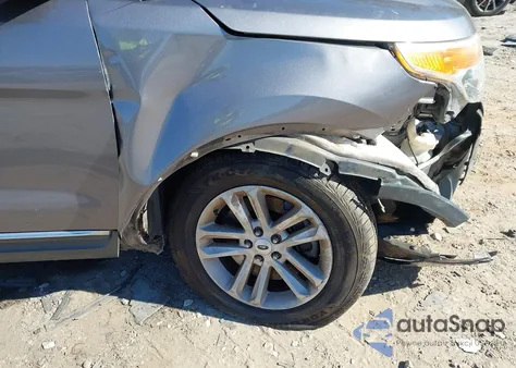 2013 Ford Explorer Xlt z USA, uszkodzony, nr VIN 1FM5K7D85DGC33843